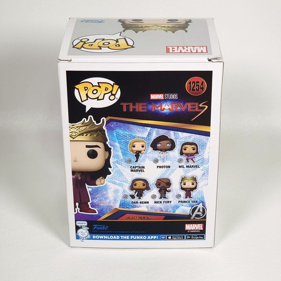 Funko The Marvels POP! Prince Yan Vinyl Figure #1254 NEW IN STOCK Fast Shipping! - Picture 3 of 5